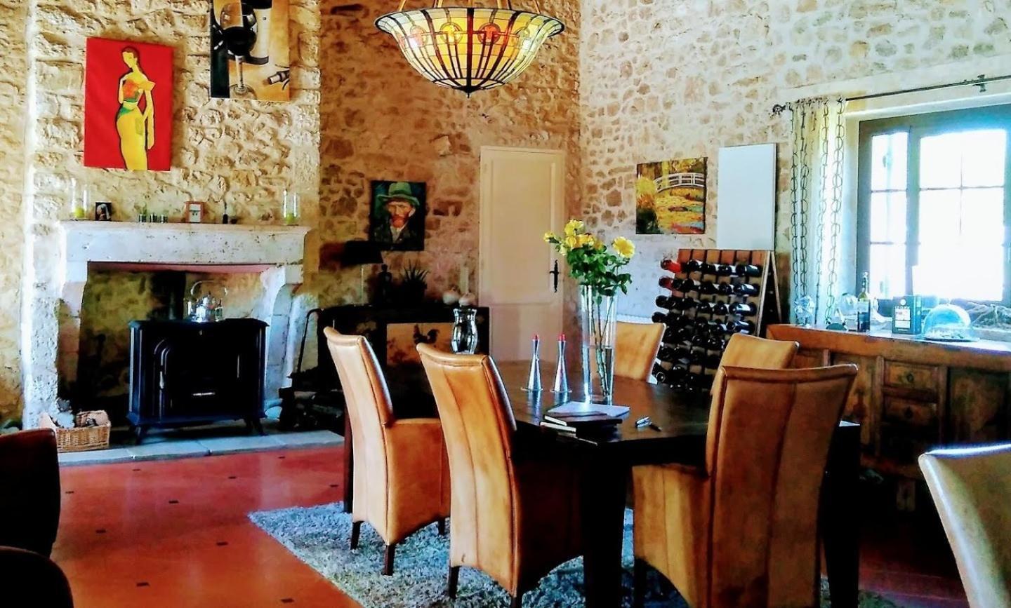 Luxury B&B Maison A Votre Sante, In Bordeaux Wine Region Savignac-de-Duras Exterior photo